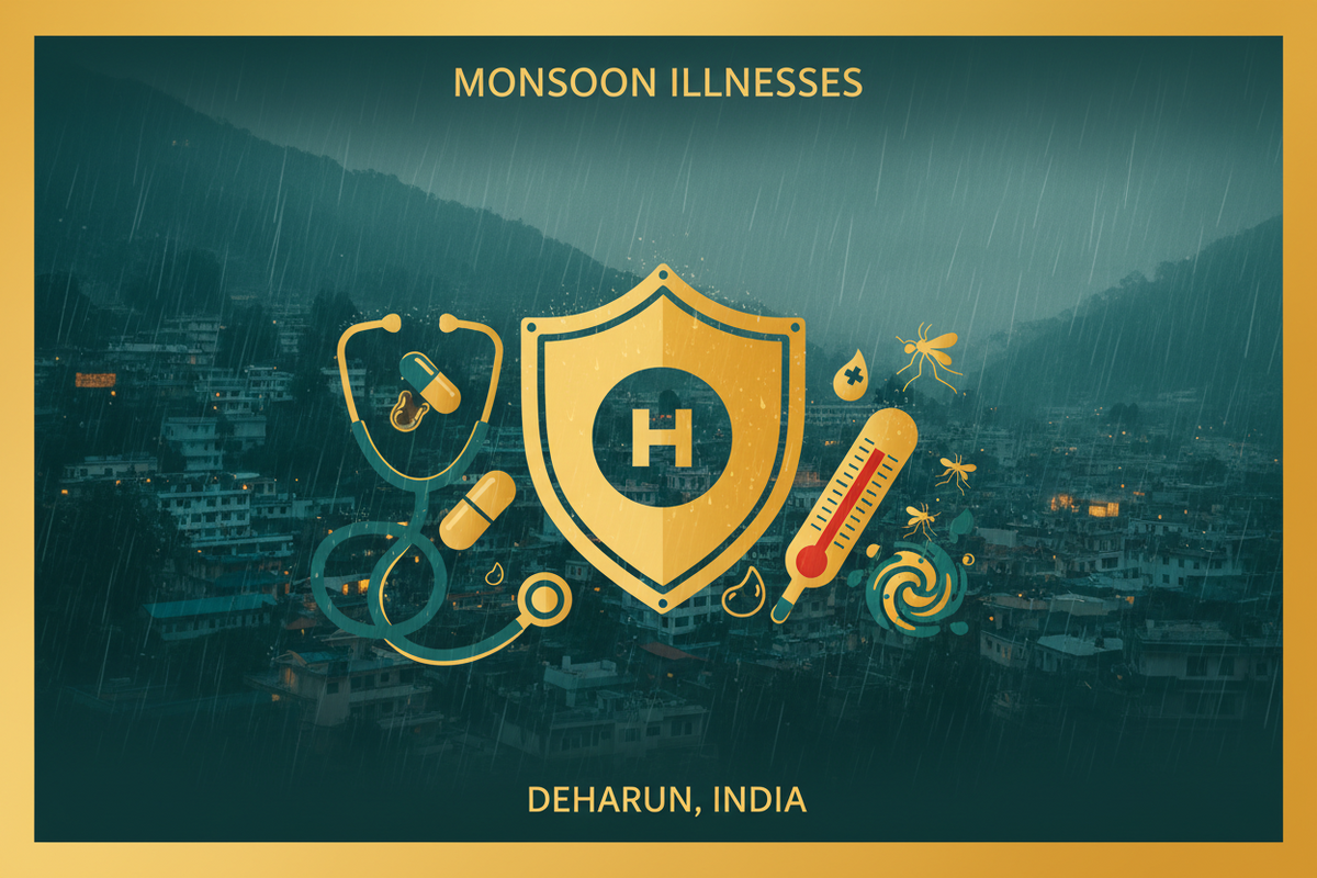 Monsoon Diseases in Dehradun