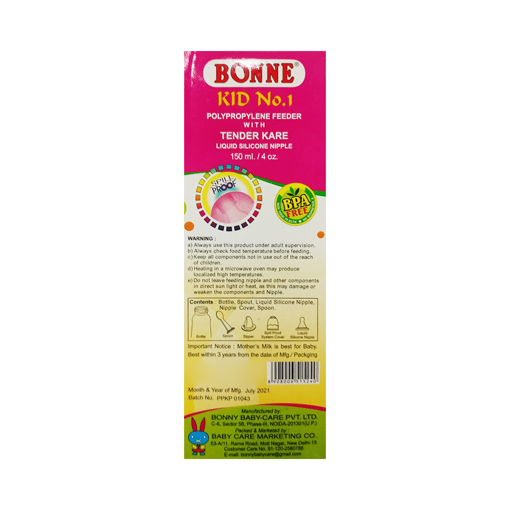 Bonne Kid Spill Proof Feeding Bottle