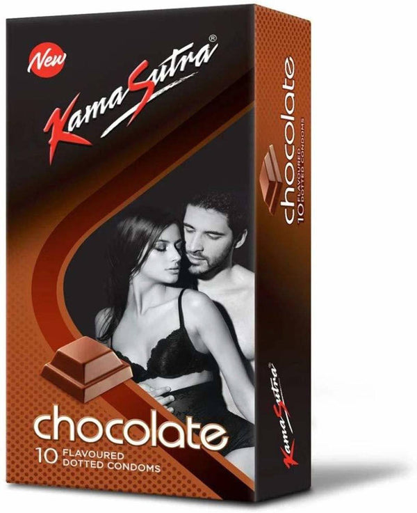 Kamasutra Chocolate Dotted Condoms