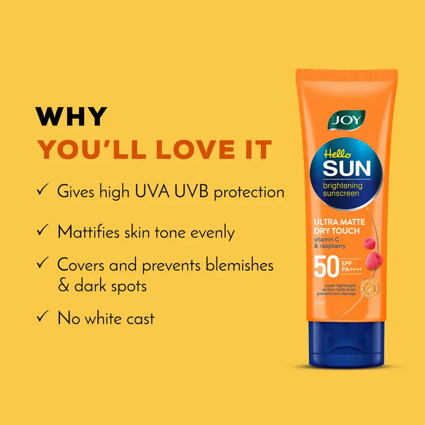 Joy SPF 50 PA++++ Matte Sunscreen 50ml