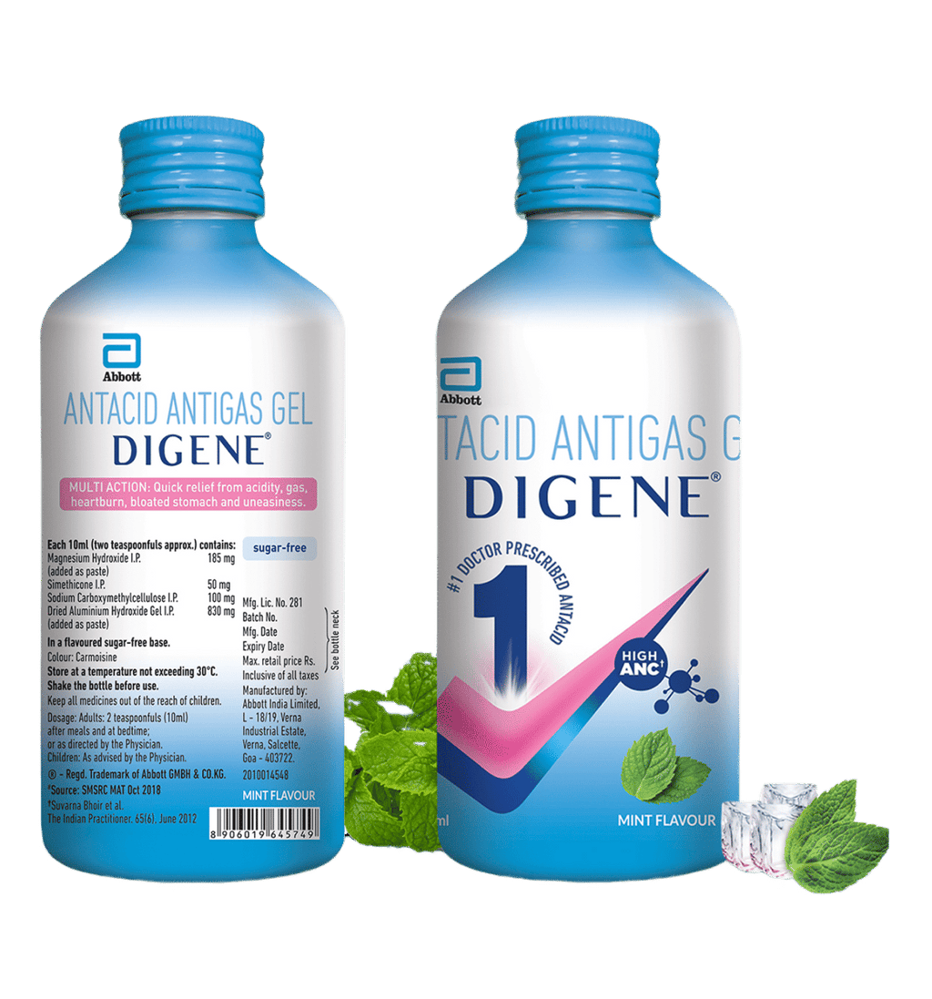 Digene Gel Mint Sugar Free