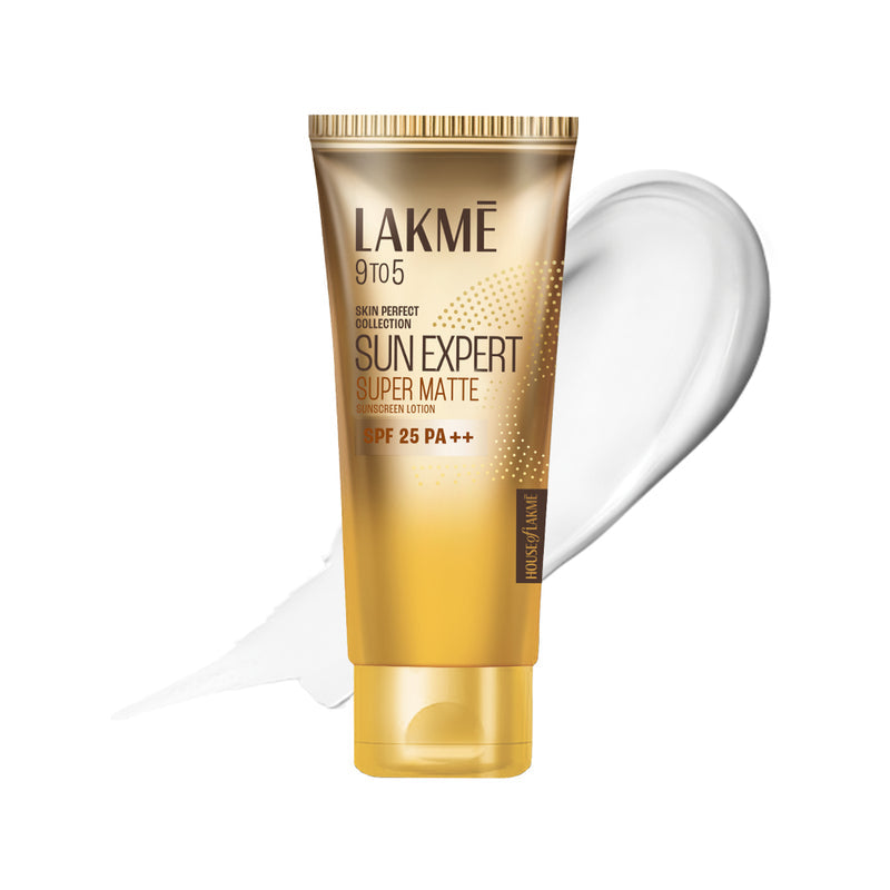 Lakme 9To5 Sun Expert Super Matte SPF 25 Sunscreen Lotion