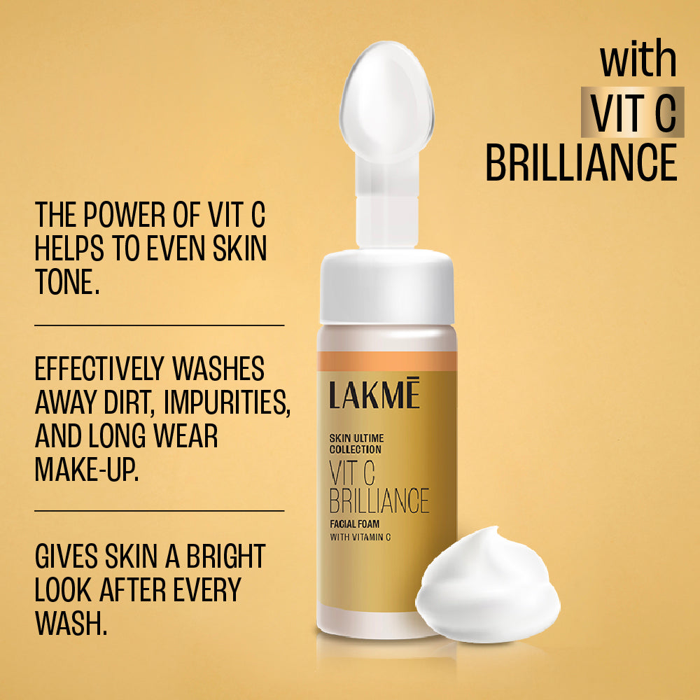 Lakmé Vitamin C Brilliance Face Wash 150g