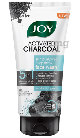 Joy Activated Charcoal Face Wash
