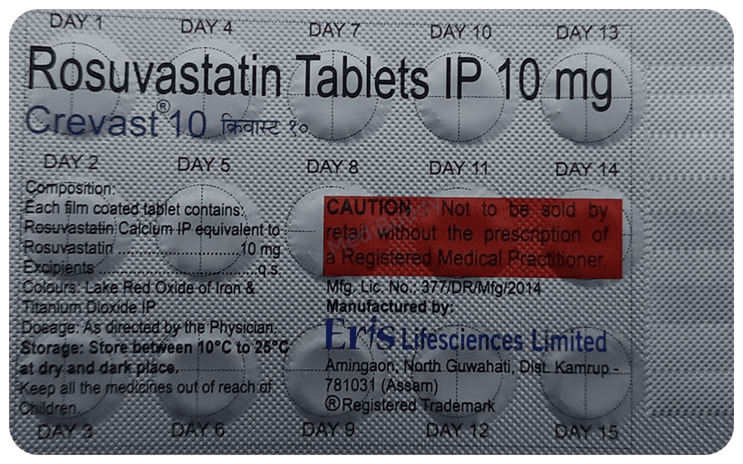 Crevast 10 Tablet