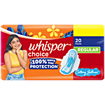 Whisper Choice Sanitary Pads Regular