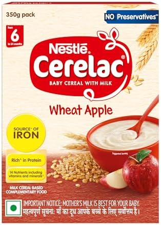 Nestlé Cerelac Wheat Apple Baby Cereal 300g