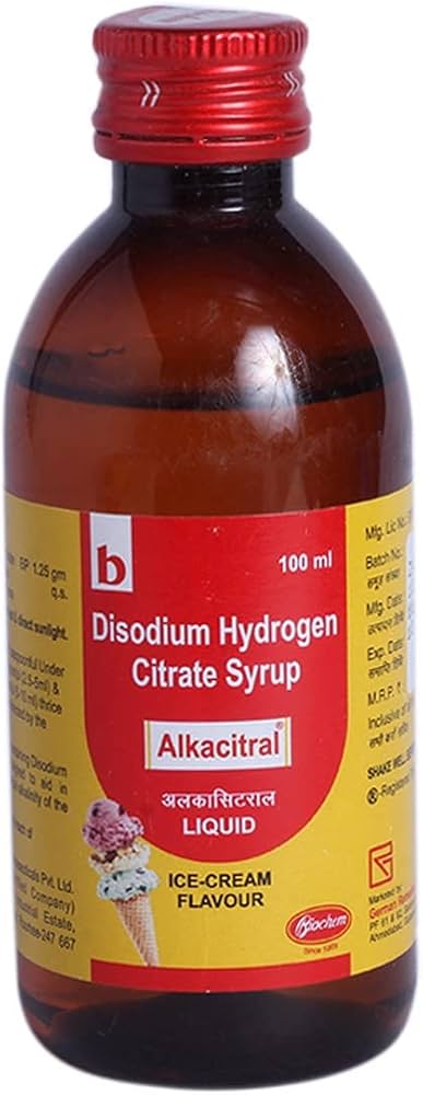 Alkacitral Ice Cream Syrup