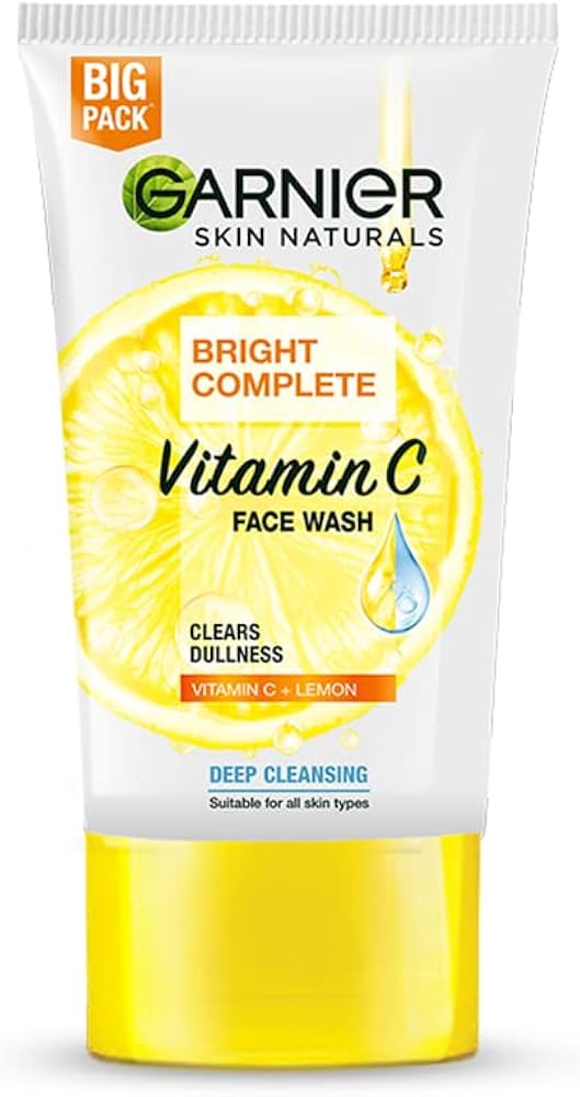 Garnier Bright Complete Vitamin C Face Wash