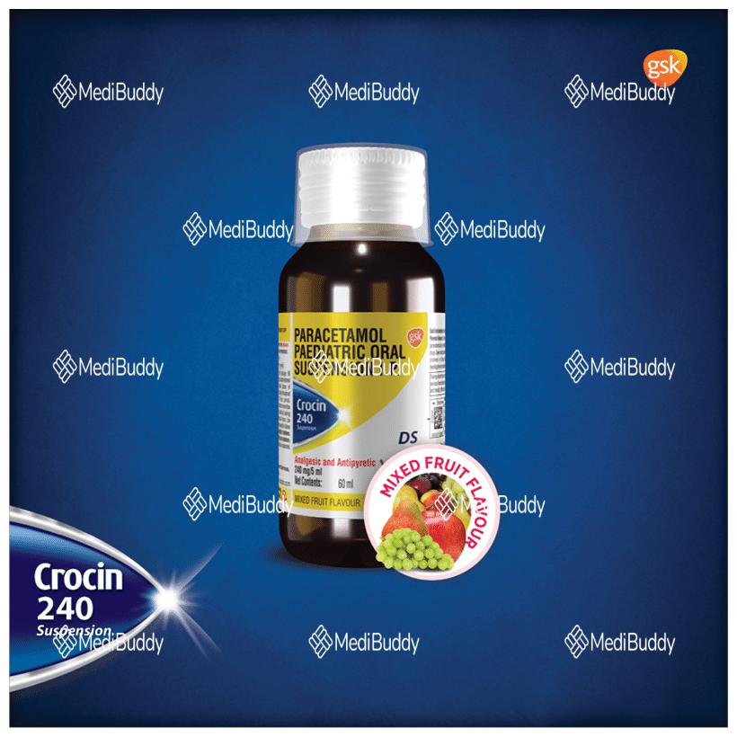 Crocin 240 DS Mixed Fruit Suspension