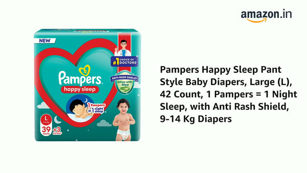 Pampers Happy Sleep Diapers