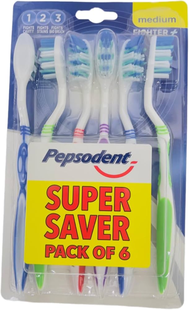 Pepsodent 6 In 1 Protection Soft Toothbrush