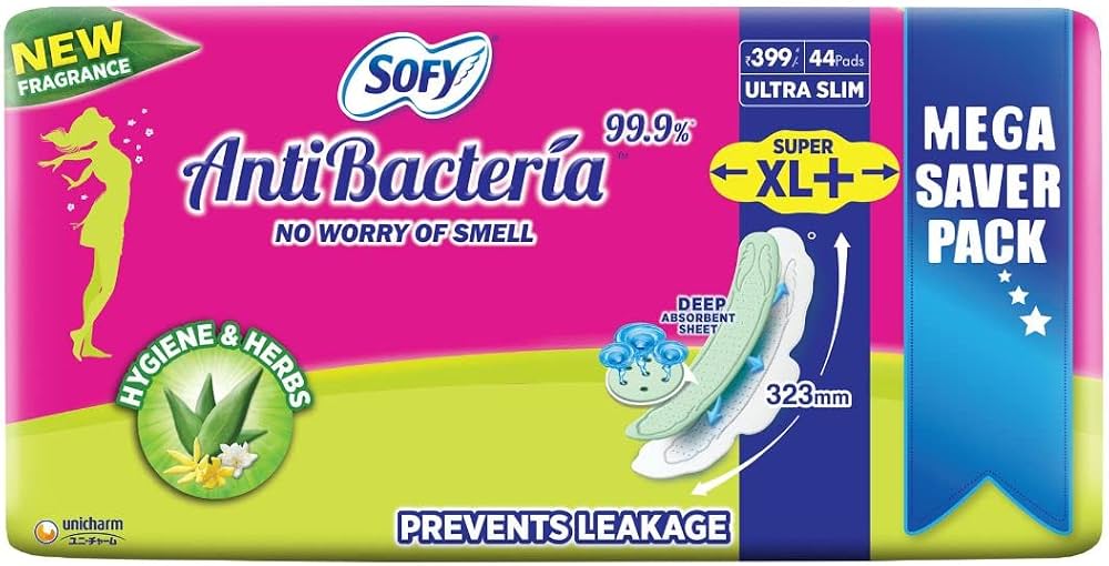 Sofy Antibacteria Pads Super XL+