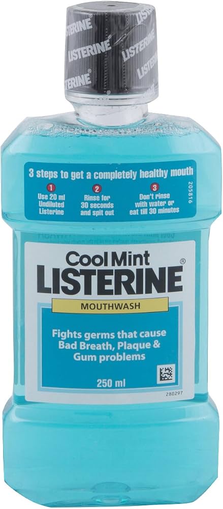 Listerine Cool Mint Mouthwash 250ml