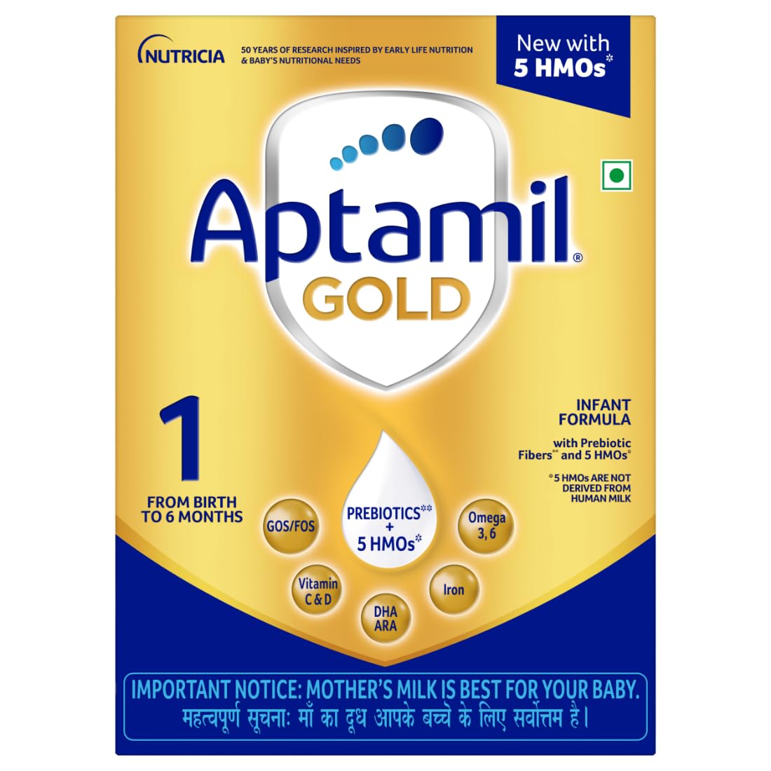 Aptamil Gold 1 Powder (1 To 6 Month)
