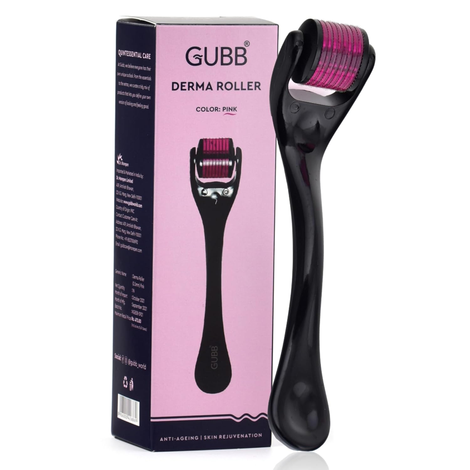 GUBB Gold Derma Roller 0.5mm