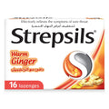Strepsils Warm Ginger & Lemon Lozenges