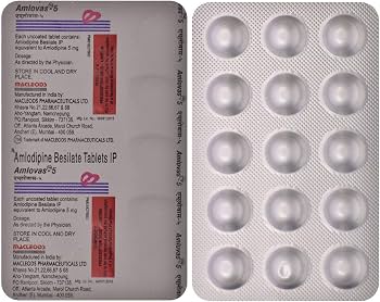 Amlovas 5 Tablet