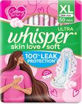 Whisper Ultra Skin Love Soft Sanitary Pads XL