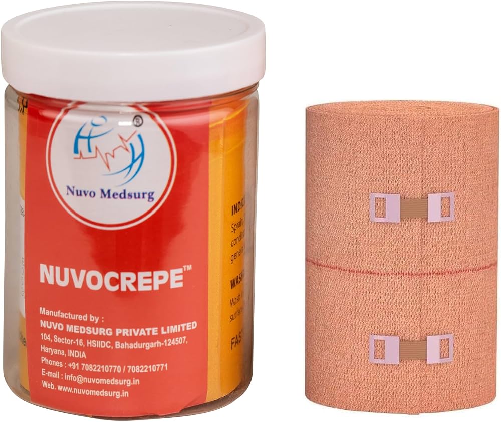 Crepe Bandage 8Cmx4Mtr Each