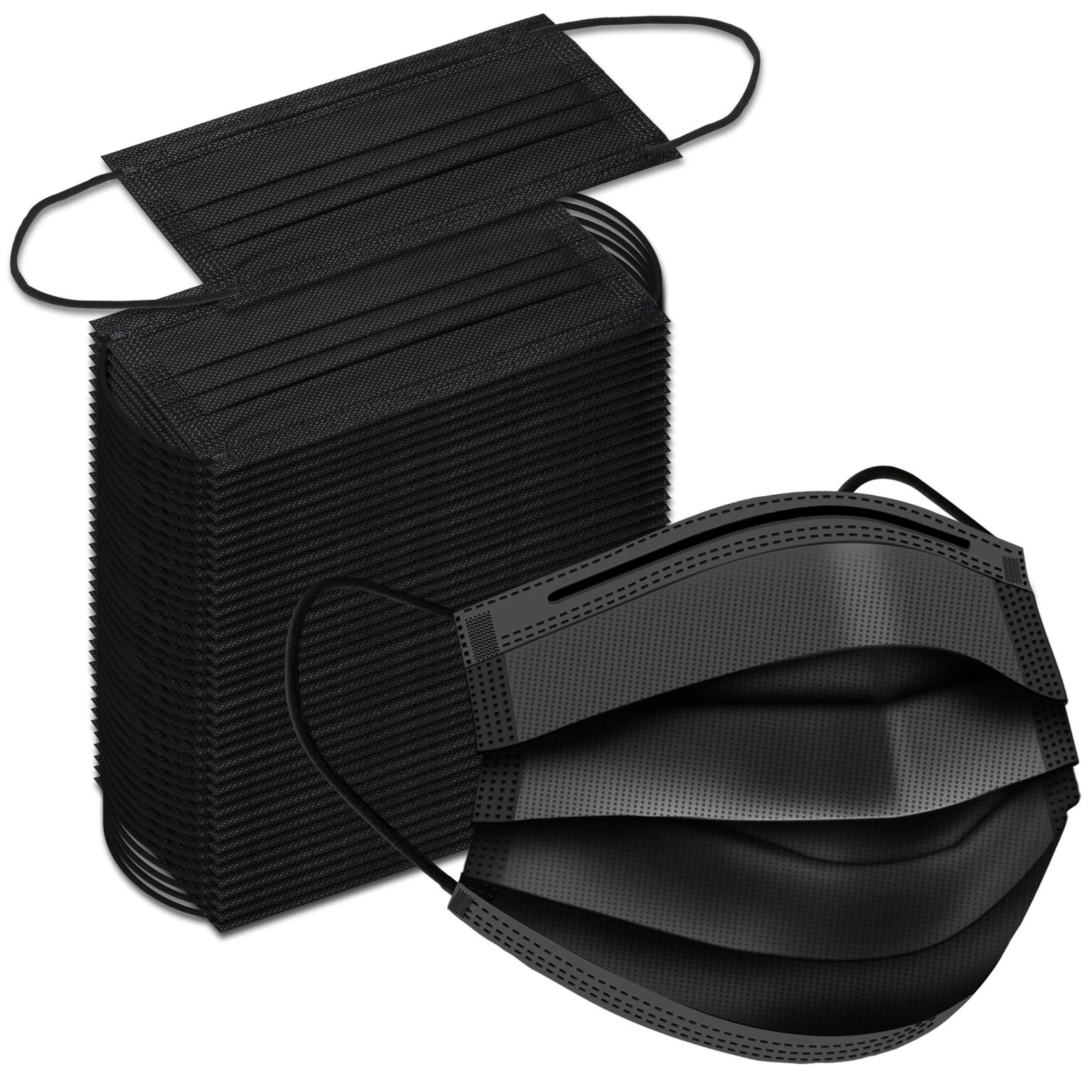 3Ply Face Mask Black