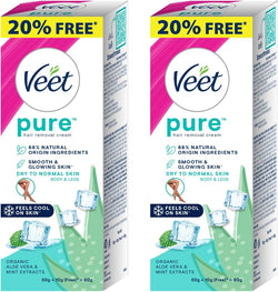 Veet Pure Hair Removal Cream Dry Skin