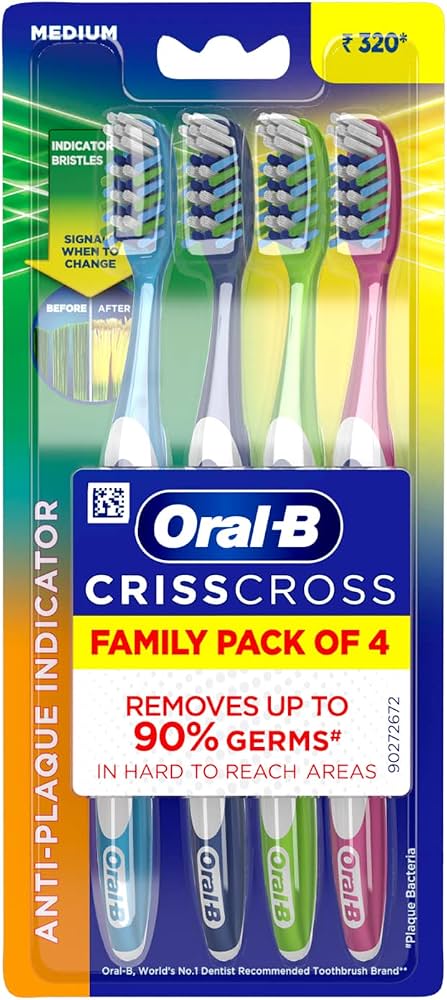 Oral B Crisscross Toothbrush Medium