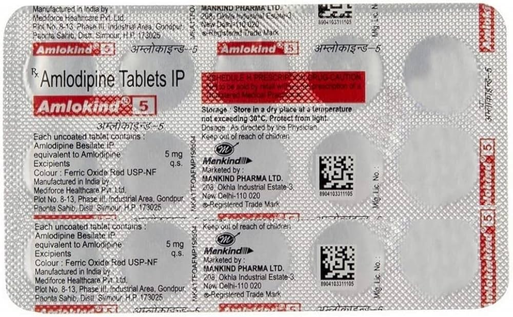 Amlokind 5 Tablet