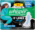 Whisper Ultra Bindazzz Nights Pads XXL+