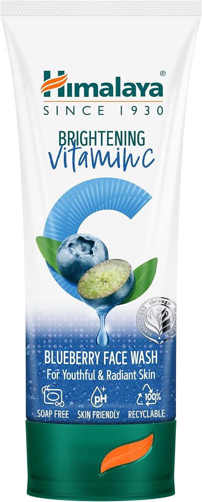 Himalaya Brightening Vitamin C Blueberry Face Wash