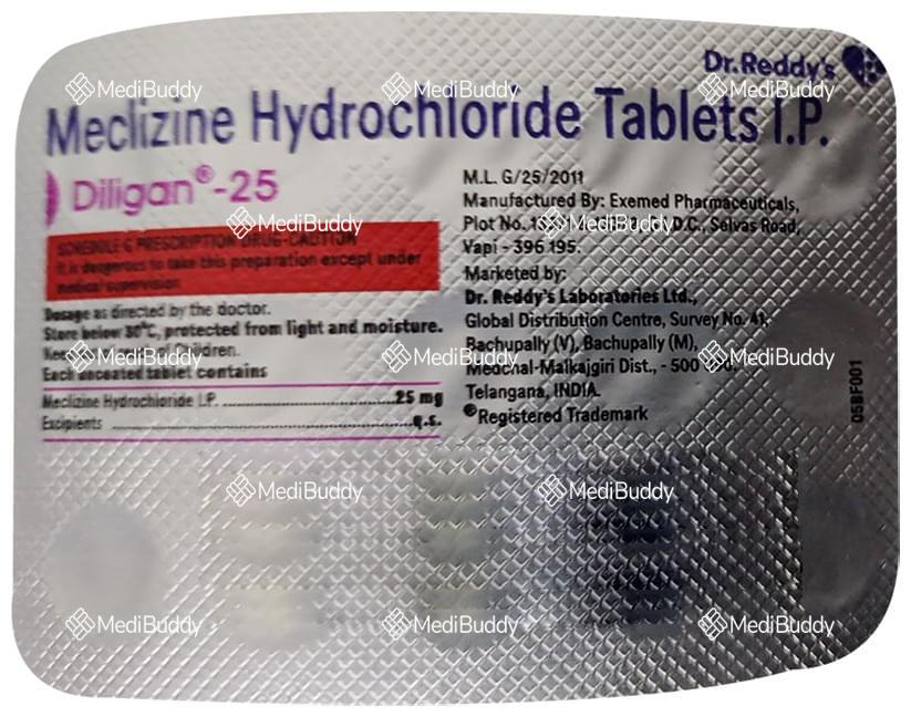 Diligan 25 Tablet