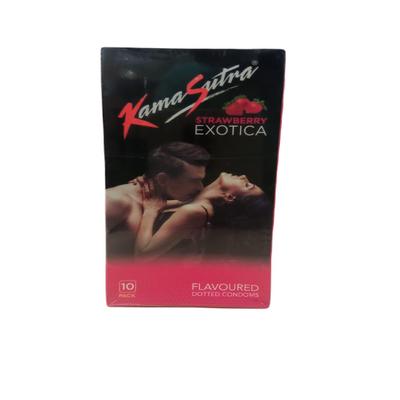 KamaSutra Exotica Dotted Condoms Strawberry