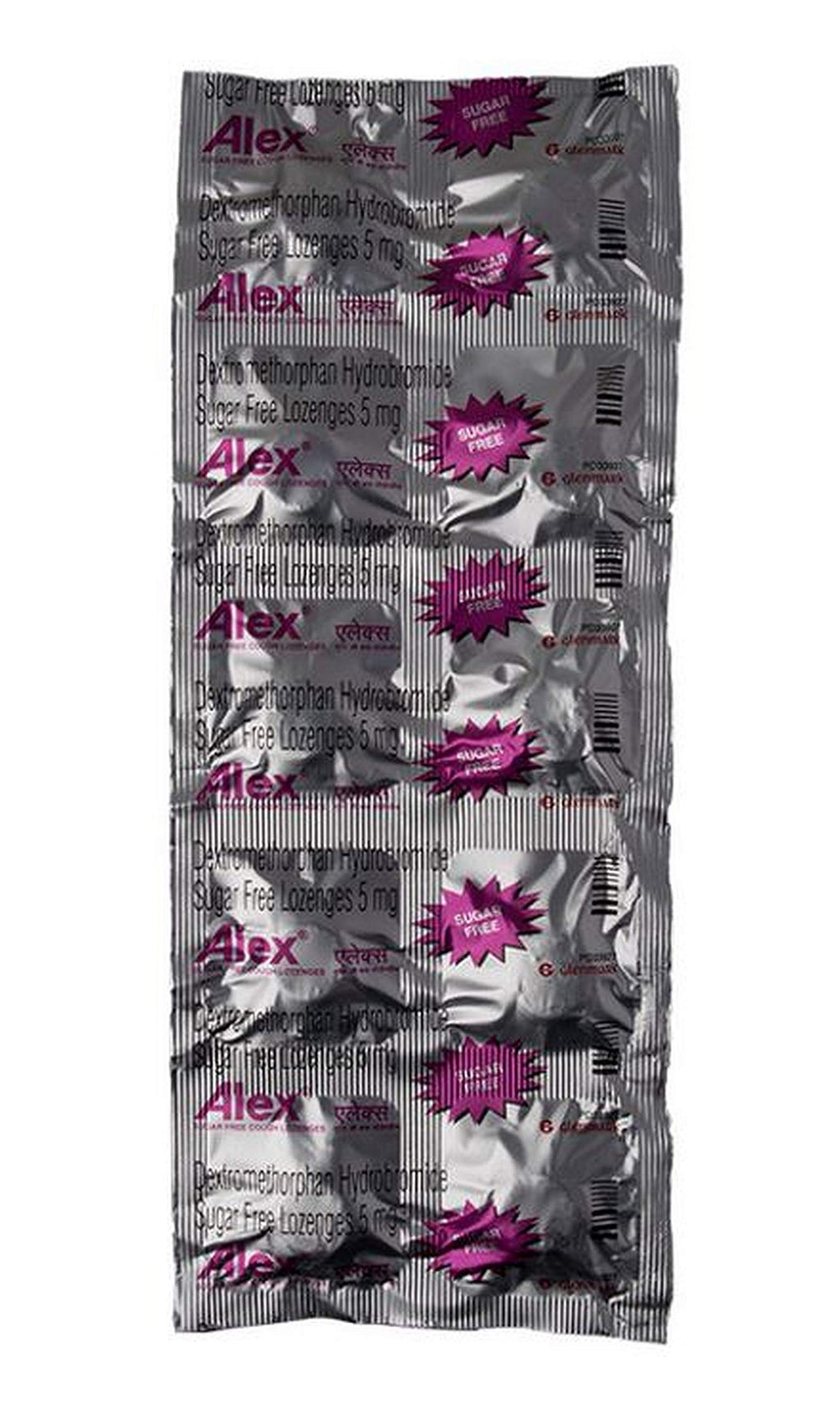 Alex Cough Sugar Free Lozenges
