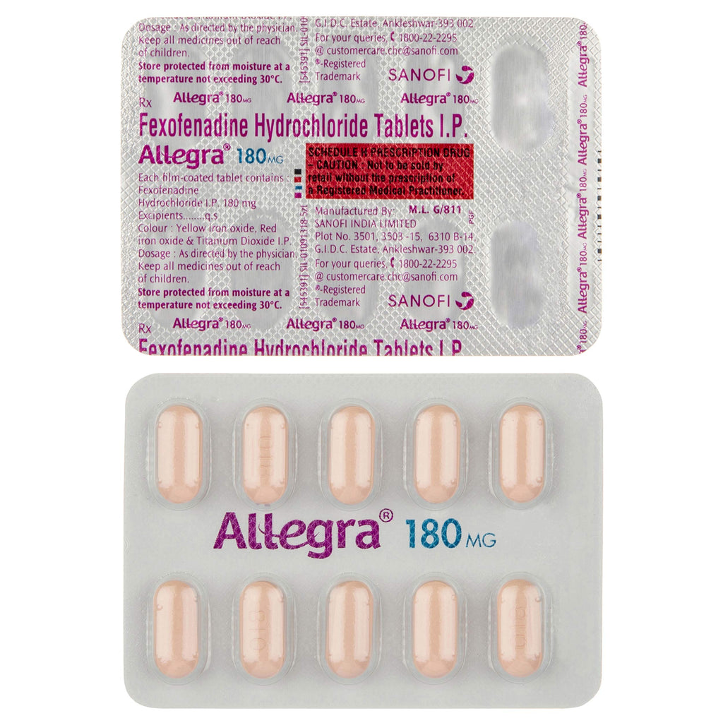 Allegra 180 Tablet