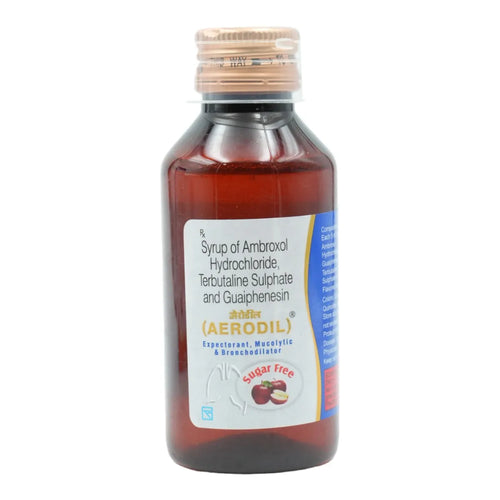 Aerodil Sugar Free Mixed Fruit Expectorant