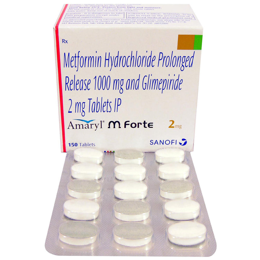 Amaryl M Forte 2 Tablet