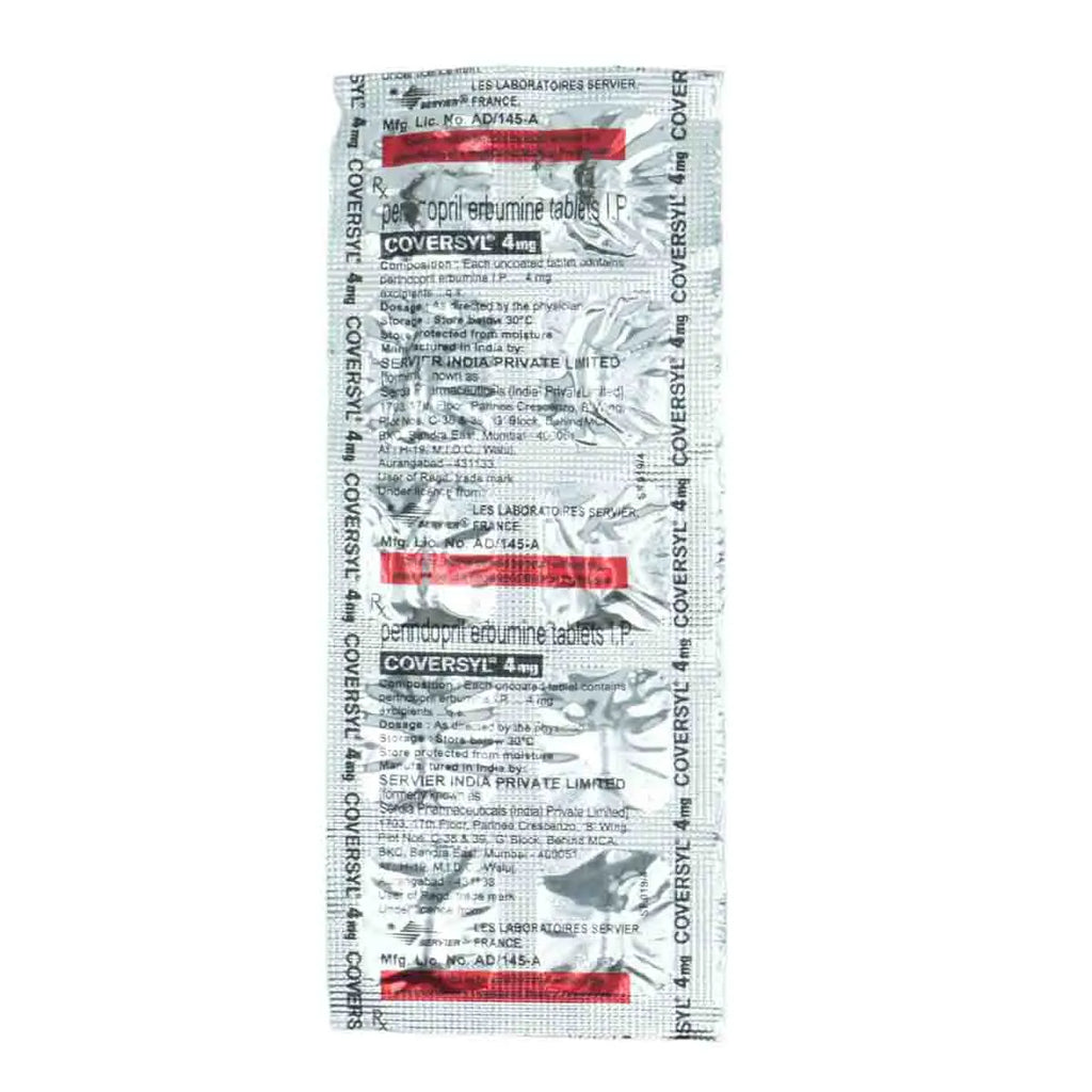 Coversyl 4 Tablet