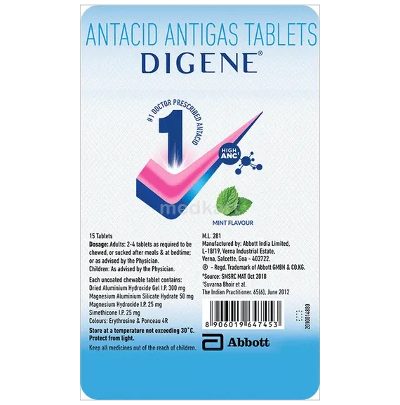 Digene Mint Tablet