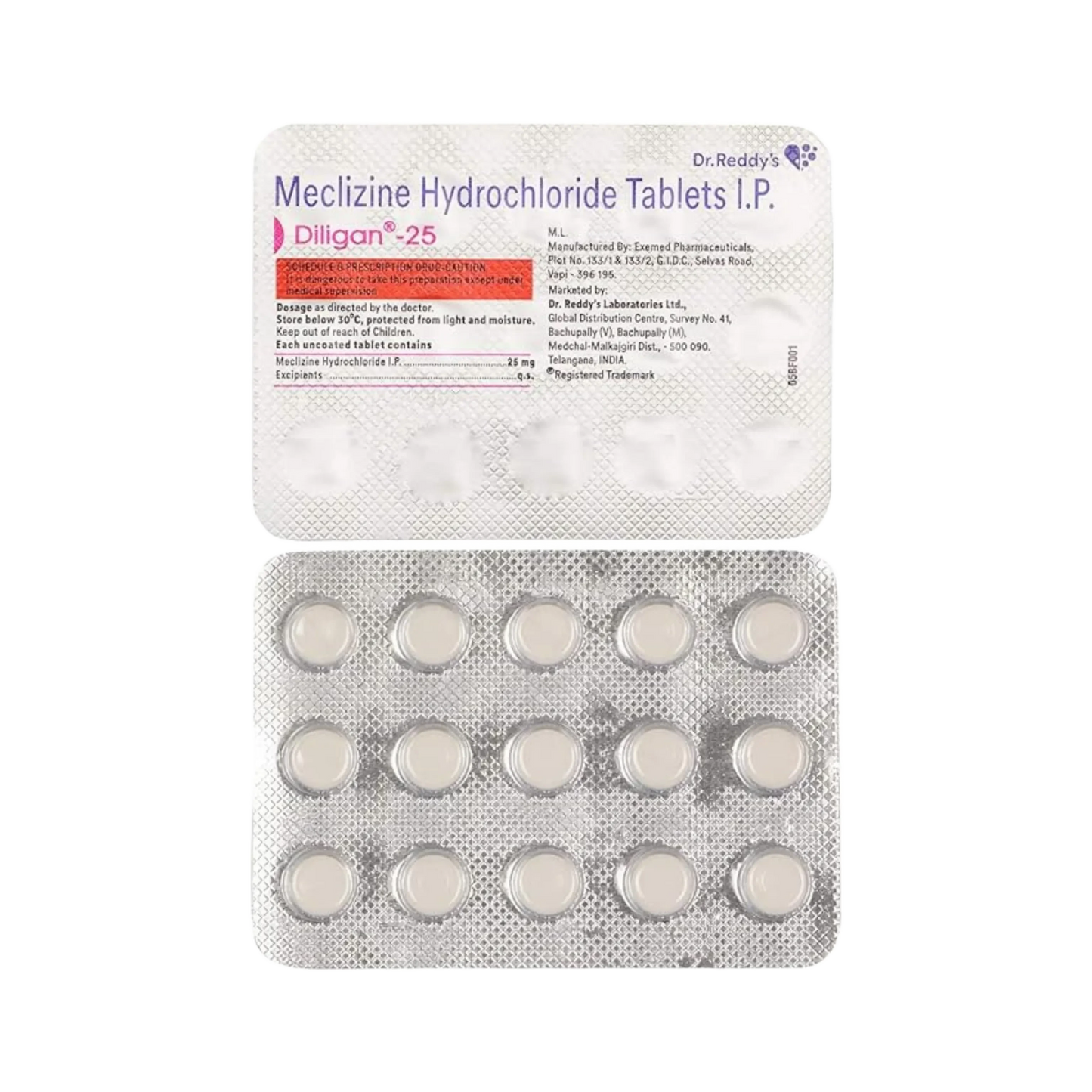 Diligan 25 Tablet