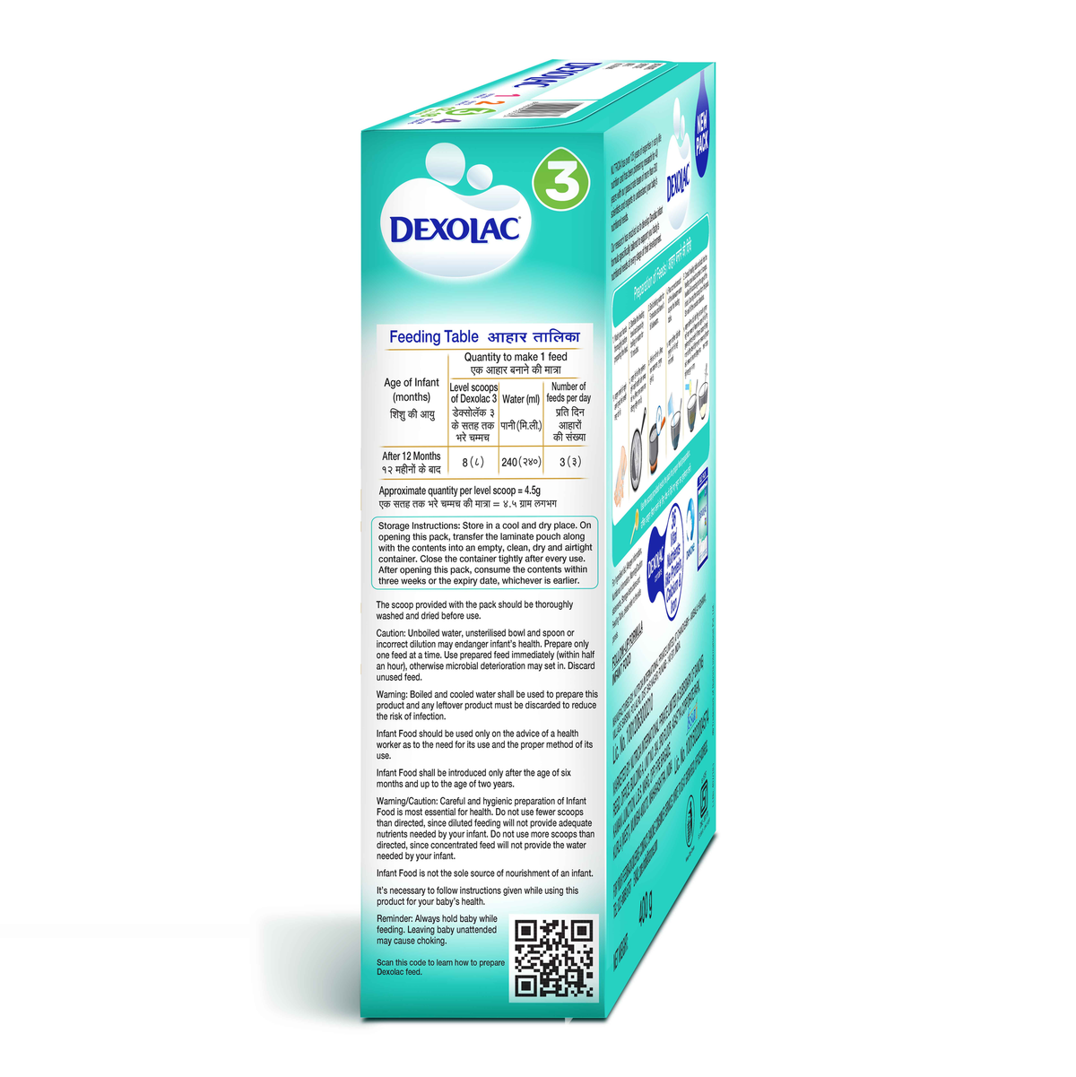 Dexolac 3 Follow Up Formula Powder Refill Pack 12 To 18 Months