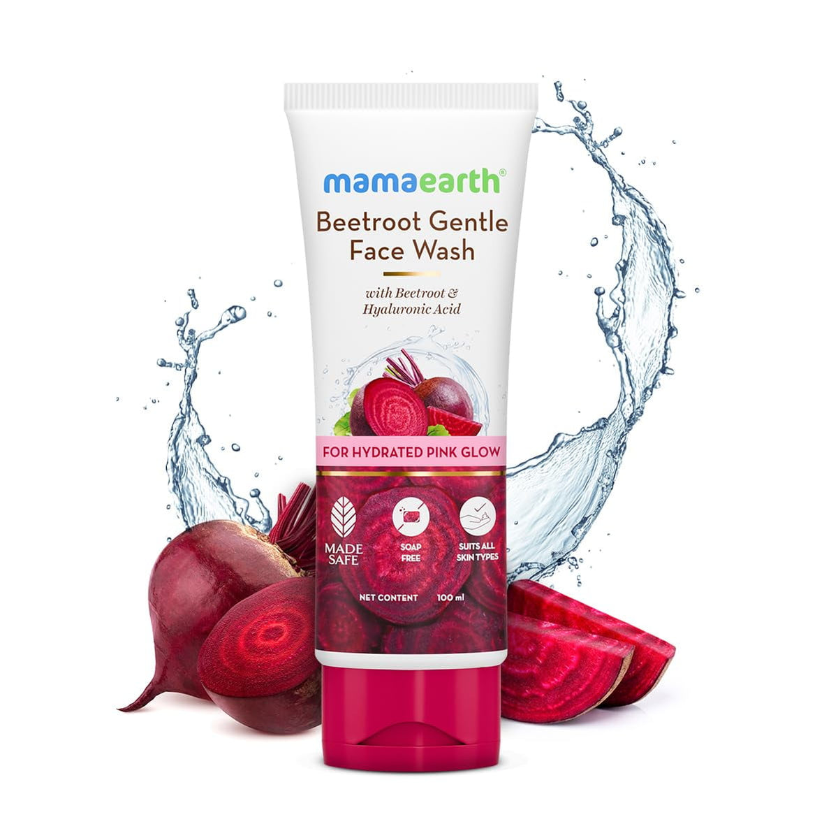Mamaearth Gentle Beetroot Face Wash