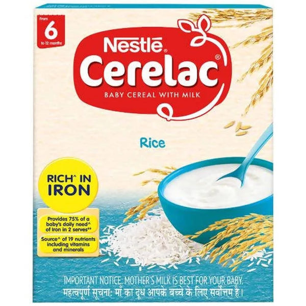 Nestlé Cerelac Rice Baby Cereal 300g