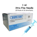 Dispo Van Single Use Hypodermic Syringe (1ml)
