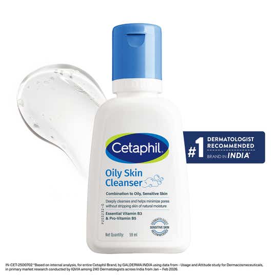 Cetaphil Oily Skin Cleanser Face Wash 60ml