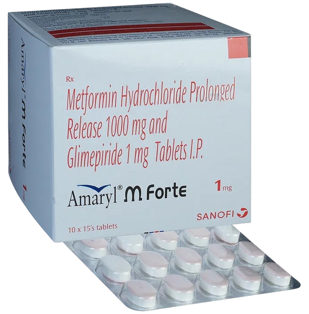 Amaryl M Forte 1 Tablet