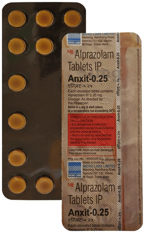 Anxit 0.25 Tablet