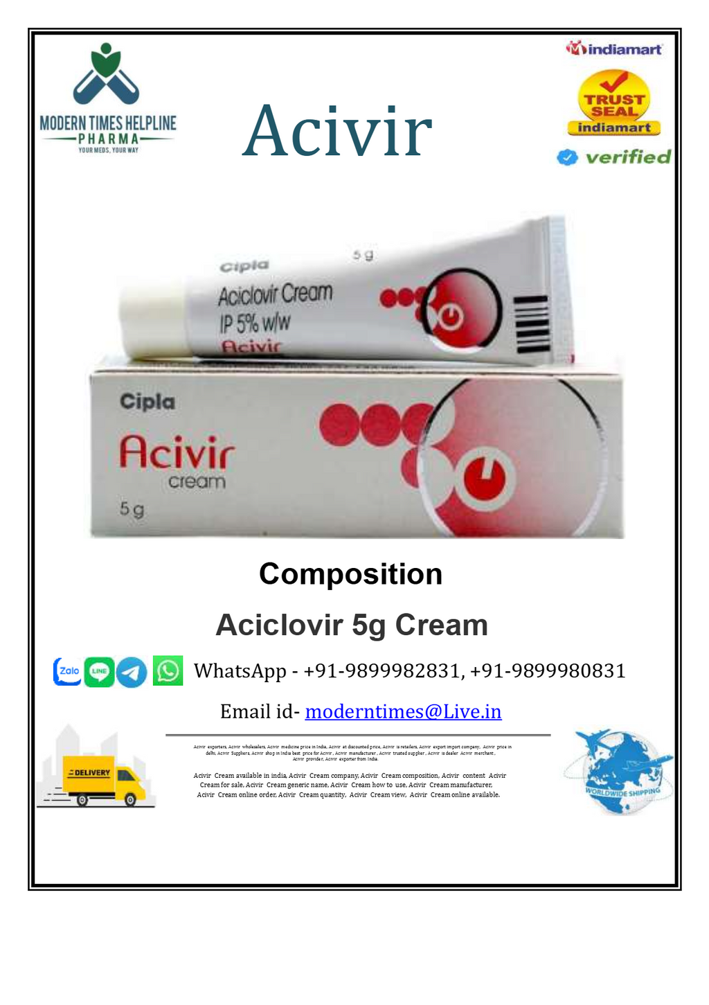 Acivir Cream