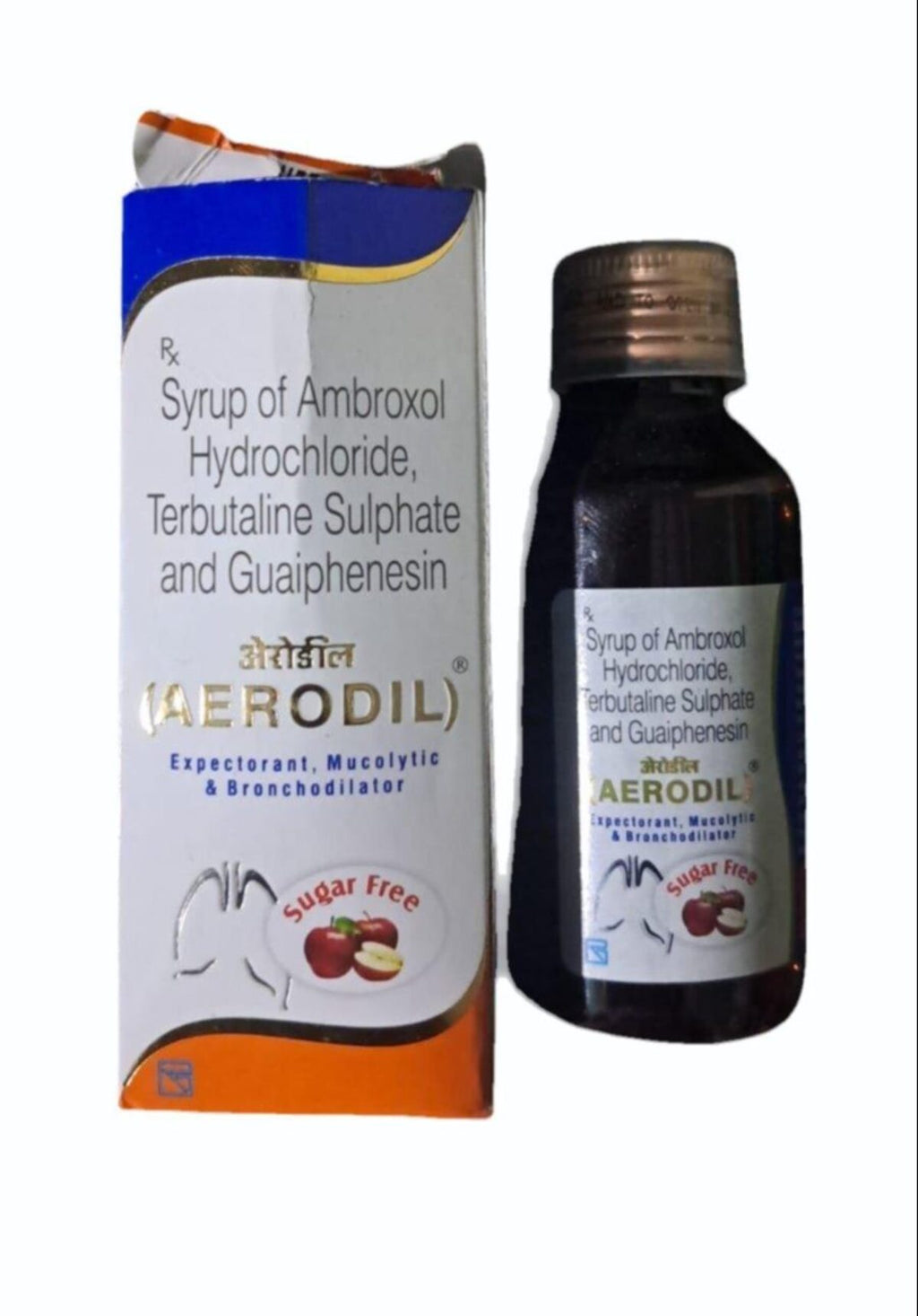 Aerodil Sugar Free Mixed Fruit Expectorant