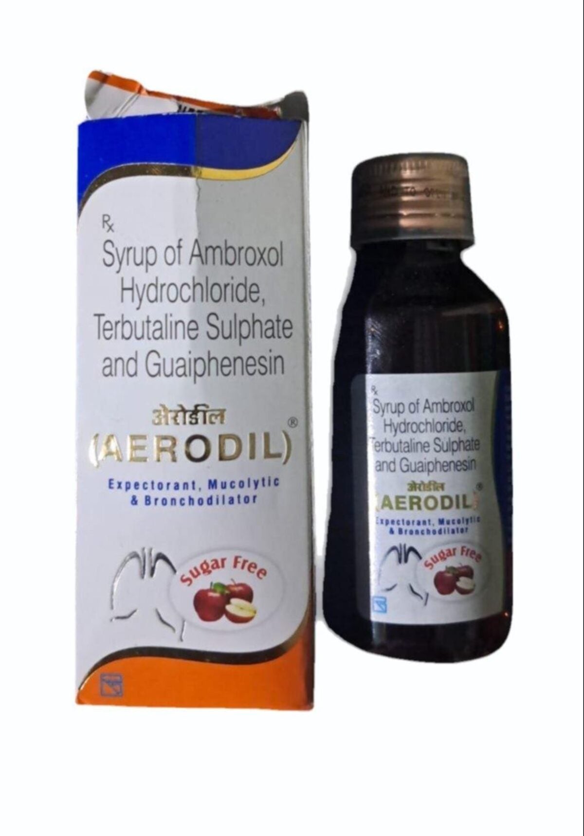 Aerodil Sugar Free Mixed Fruit Expectorant