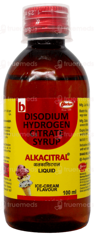 Alkacitral Ice Cream Syrup